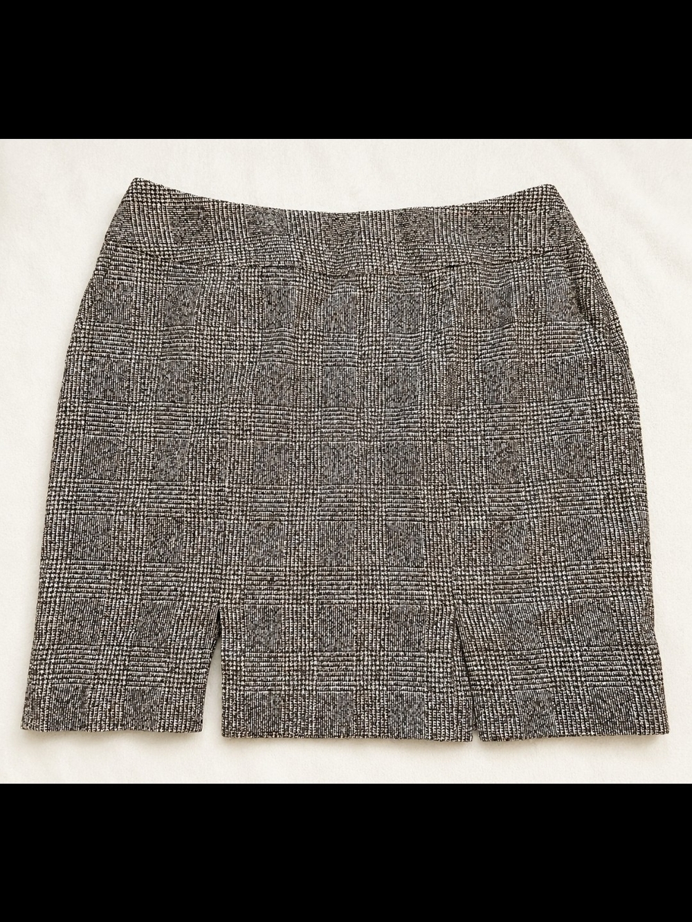 Jones New York Gray Plaid Pencil Skirt 22W
